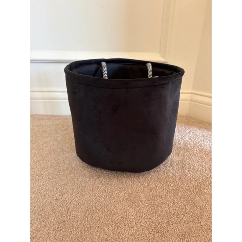 Halloween Skeleton Treat Bag Candy Pail‎ Bucket Basket Decor Black White